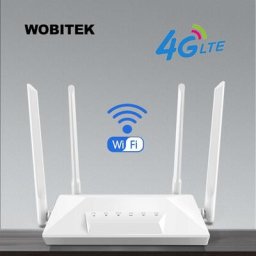 WOBITtransportable-Routeur de persévérance 4G débloqué point d'accès CAT4 WiFi CPE RJ45 LAN
