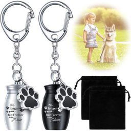 Sacs de rangement porte-clés pour animaux de compagnie urnes pour petits animaux de compagnie