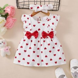 Robe de plage pour bébé fille vêtements d'été décontracté à la mode mignon nœud floral