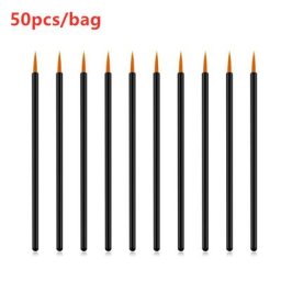 Pinceaux Eyeliner en Forme de Poulet Applicateur Individuel Sourire Écouvillon en Fibre Fine Eye