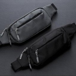 Sac banane décontracté pour hommes et femmes sac à bandoulière pour téléphone grande capacité