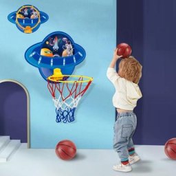 Ensemble de cerceau de basket-ball portable pour enfants jouets de sport pour enfants pompe à