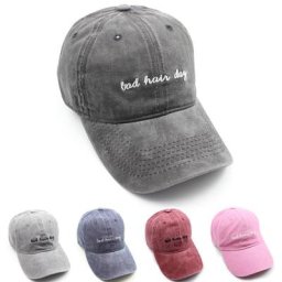 Casquette de baseball décontractée en coton lavé pour hommes et femmes Snapback réglable chapeaux
