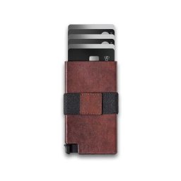 Nouveau Design porte-cartes d'identité en cuir véritable portefeuille de styliste multifonctionnel