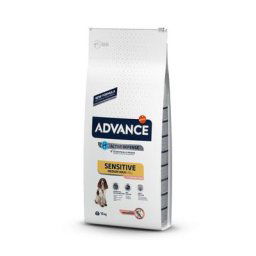 Croquettes Advance 2 x 12 à 15 kg : 20 % de remise ! - Sensitive Adult saumon, riz (2 x 15 kg)