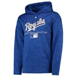 Sweat à capuche Team Drive Ultra-Streak Majestic Authentic Collection des Royals de Kansas City - Homme