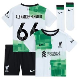 Kit Liverpool Extérieur Nike Stadium 23/24 - Bébé avec flocage Alexander-Arnold 66