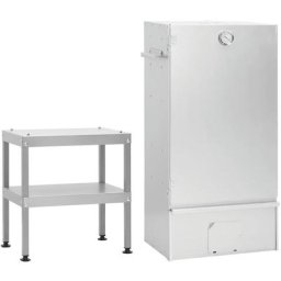 Fumoir à four à barbecue avec table acier galvanisé Vidaxl n/a