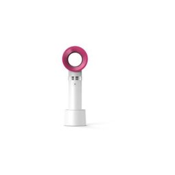 Blanc Ventilateur à Main, Ventilateur sans pales Mini Ventilateur Portable Rechargeable usb