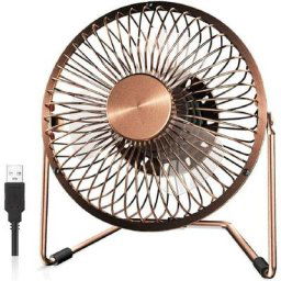 Ventilateur de Bureau usb 6 Pouces Ventilateur de Bureau Silencieux Circulateur d'Air 2 Vitesses