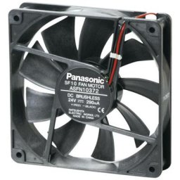 Panasonic - ASFN12392 Ventilateur axial 24 v/dc 129 m³/h (l x l x h) 120 x 120 x 25 mm - noir
