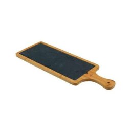 Planche Ardoise Et Bambou 50x18 - Bois