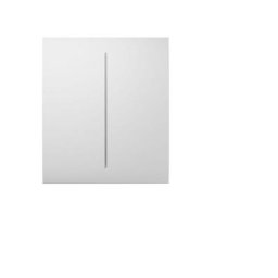 Bouton pour interrupteur d'éclairage Ajax Centerbutton (2-Gang) Blanc 52187