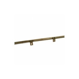 Crémaillère Nylon 4 Attaches Inferieures ea crenyla - 1m 30 x 12 mm, Module 4, Poids maxi du