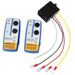 Erqvhqv - 2PCS Télécommande de Treuil sans Fil 12V, Robuste, Portée à Distance 78''/ 20m, avec