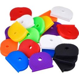 24 pièces caches de clés flexibles pour reconnaître facilement vos clés ha Harry