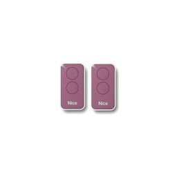 Nice - Lot de 2 télécommandes inti2 lavande - émetteur à code tournant era inti 2 - 433.92 mhz