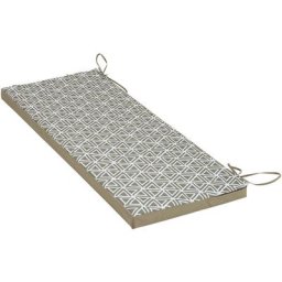 Coussin de Banc, 108cm x 45cm, Coussins de Siège, Résistant à l'eau, Coussins d'intérieur et