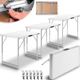 Kesser - Table multifonctions Professionnelle 3 pièces, 100 x 60 cm, table à tapisser 30 kg de