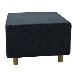 Housse Ottomane Housses de Pouf Extensible Carrées, Housse de Repose-Pieds Protecteur de Meubles