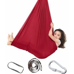 Hamac de balançoire pour Enfant, Chaise Sensorielle de Balançoire, Hamac Doux avec Besoins, Yoga en