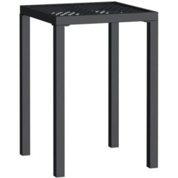 Vidaxl - Table de jardin anthracite 50x50x72 cm acier n/a
