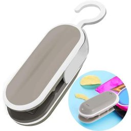 Mini Machine à Sceller Portable 2 En 1 Machine Thermoscellage Petite Scelleuse Sac Pratique Mini