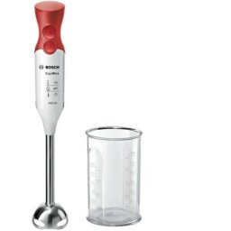 Mixeur plongeant - 450 Watt - Pied mixeur inox - 4 lames aiguisées - 2 Vitesses - Bol gradué 600 ml