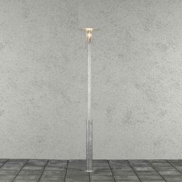 Konstsmide Mode Lampadaire d'extérieur classique en plastique transparent galvanisé résistant aux