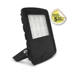 Miidex Lighting - Projecteur led Extérieur asym - 50W Flux asymétrique blanc-chaud-3000k