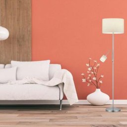 Trio Lighting - Lampadaire Hotel Nickel Blanc - Gris