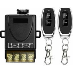 Interrupteur de télécommande Haute Puissance sans Fil, télécommande rf pour lumière, Pompe à Eau,