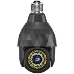 Caméra de surveillance Caméra ip Ampoule E27 de surveillance 1080P hd 360°39 led