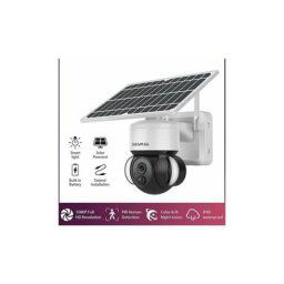Caméra de sécurité solaire extérieure sans fil alimentée par batterie avec détection de mouvement