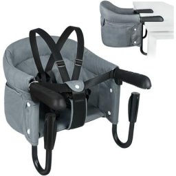 Siège de Table pour Enfants Portable Pliable 30x24x31CM Rehausseur de Chaise pour Enfants max. 15KG