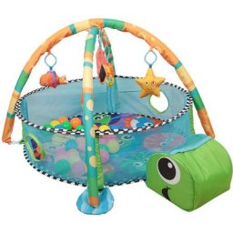Skecten - Tapis d'éveil bébé évolutif pour fille garçon, Tapis de jeu dès la naissance, Piscine à