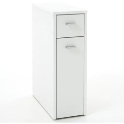 Armoire avec 2 tiroirs 20x45x61 cm Blanc FMD Blanc