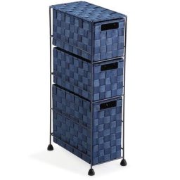 Versa - Mannheim Meuble pour la salle de bain, 57x28x15,5cm - Bleu