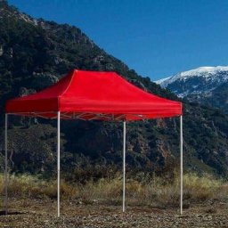 Tentes Pliantes 3x2 - Tente 3x2 Eco - Rouge - Rouge