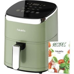 Friteuse sans Huile 4L, Air fryer 1680W, Friteuse à Air Chaud avec 9 Programmes, 65 à 230 °c,