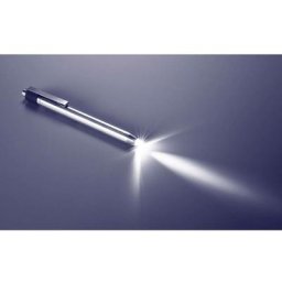 BT-1667575 bt-pt Lampe stylo à pile(s) led 142 mm argent - argent - Basetech