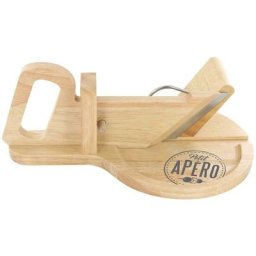 Pick&drink - Trancheuse charcuterie ronde en bois