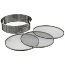 Tamis 3 grilles échangeables inox - 5 five simply smart - Argent