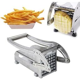 Tumalagia - Shopants Acier Inoxydable Manuel Trancheuse De Pommes De Terre Chips Trancheuse à