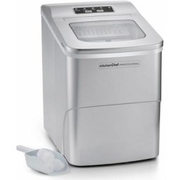 Machine a glacons 9GLACONS/9 min 2 tailles 10-12KG/24H 2L 140W Kitchenchef KSICE9 - Argent