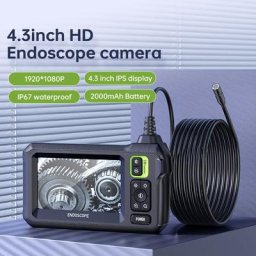 Endoscope Industriel, Camera Endoscopique 1080P hd Endoscope industriel pour tuyaux Endoscope hd