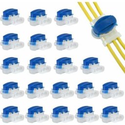 20 Pièces connecteurs de câble, 314 connecteurs de câble remplis de gel résines terminaux,