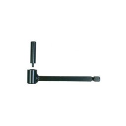 Ing Fixations - Gonds de portail Pierre - Fer carré d. 12 x 160 mm - Gonds d. 16 mm - Noir - Seau