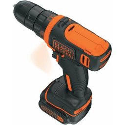 Black&decker - Perceuse-Visseuse sans fil - 12 v max (tension nominale de 10,8 v) - 1,5 Ah - 1