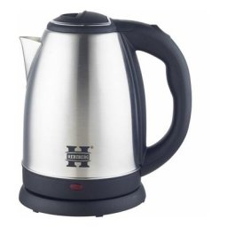 Herzberg - Bouilloire électrique 1.8L inox sans fil argent HG5011-SIL